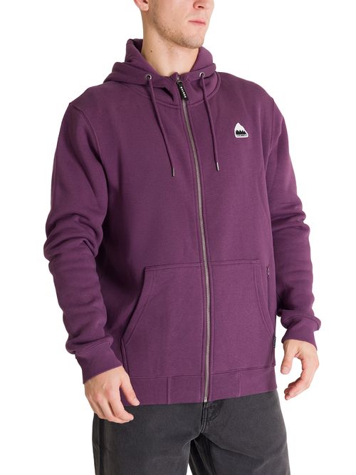 Poleron Hombre Mountain Patch Morado Burton