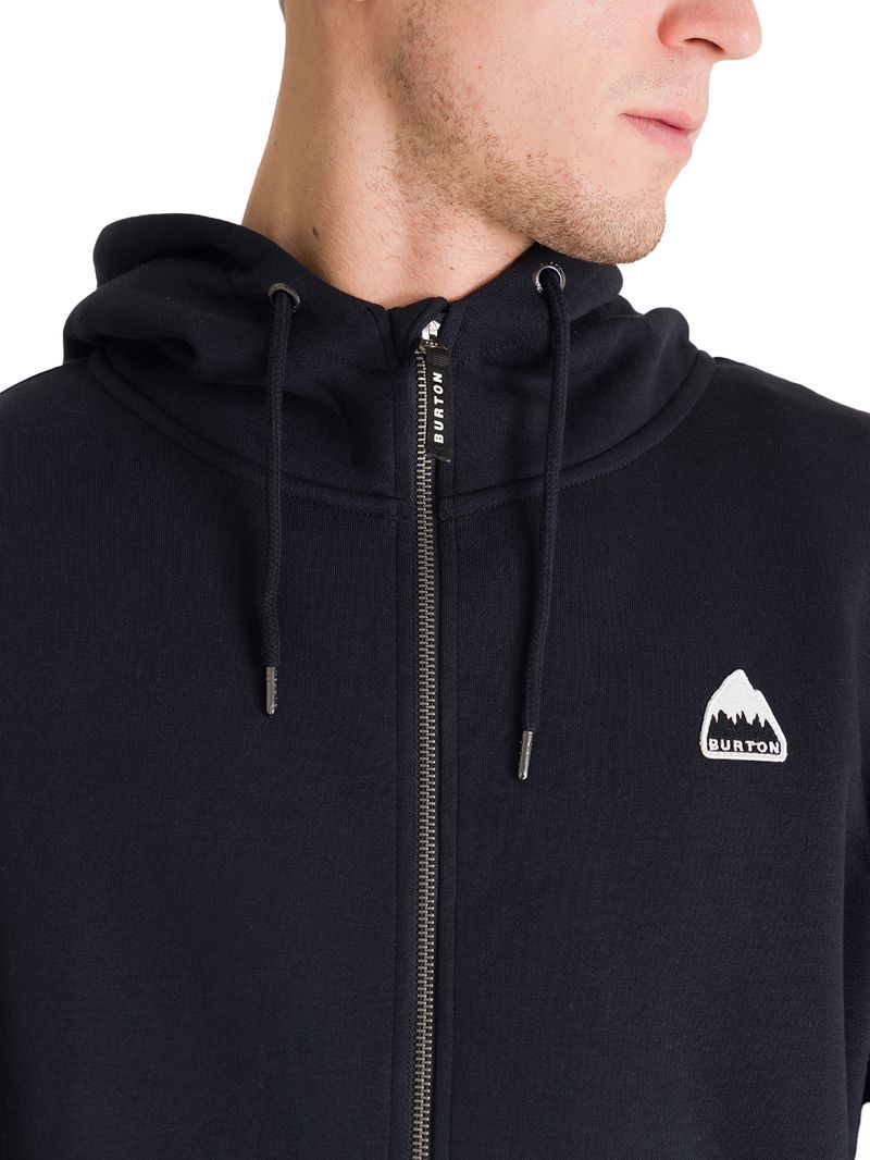 Poleron Hombre Mountain Patch Negro Burton