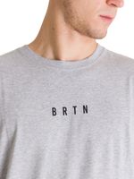 Polera Manga Corta Hombre Japow Gris Burton