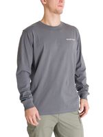 Polera-Manga-Larga-Hombre-Mini-Chest-Logo-Gris-Burton