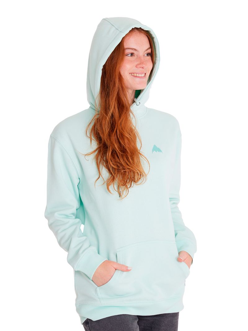 Polerón Mujer Hoodie Celeste Burton