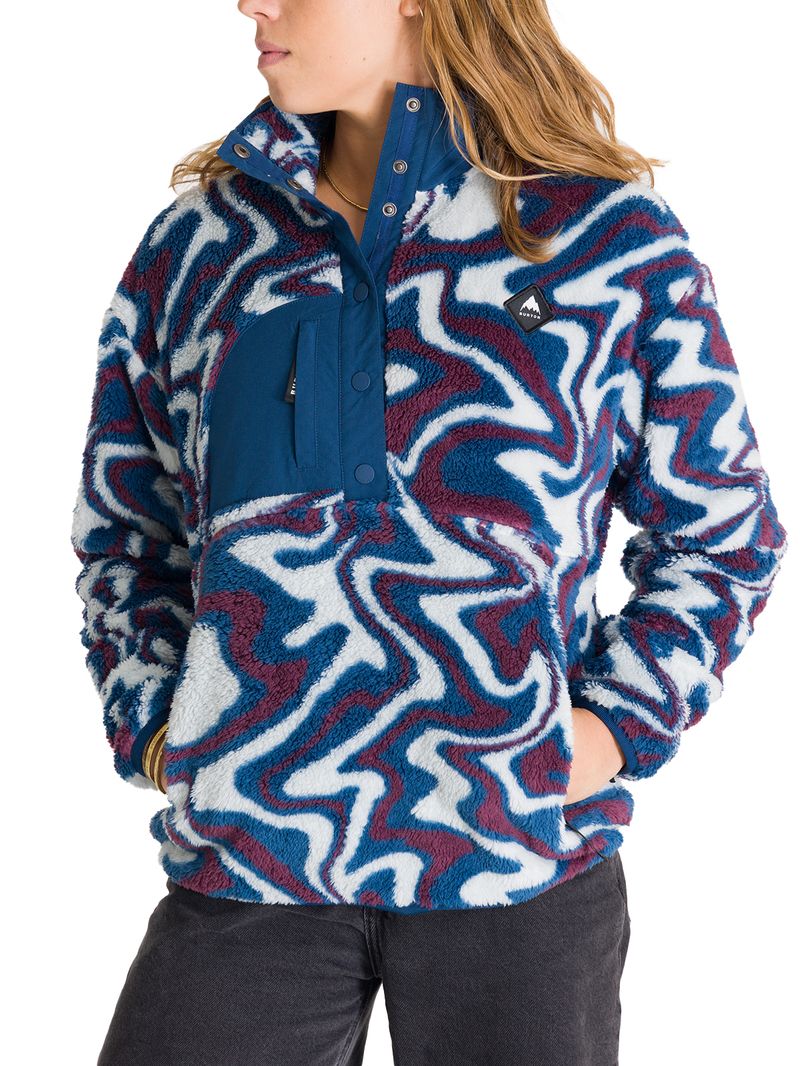 Polar-Mujer-Shaggy-Half-Azul-Burton