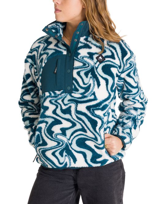 Polar Mujer Shaggy Half Verde Burton