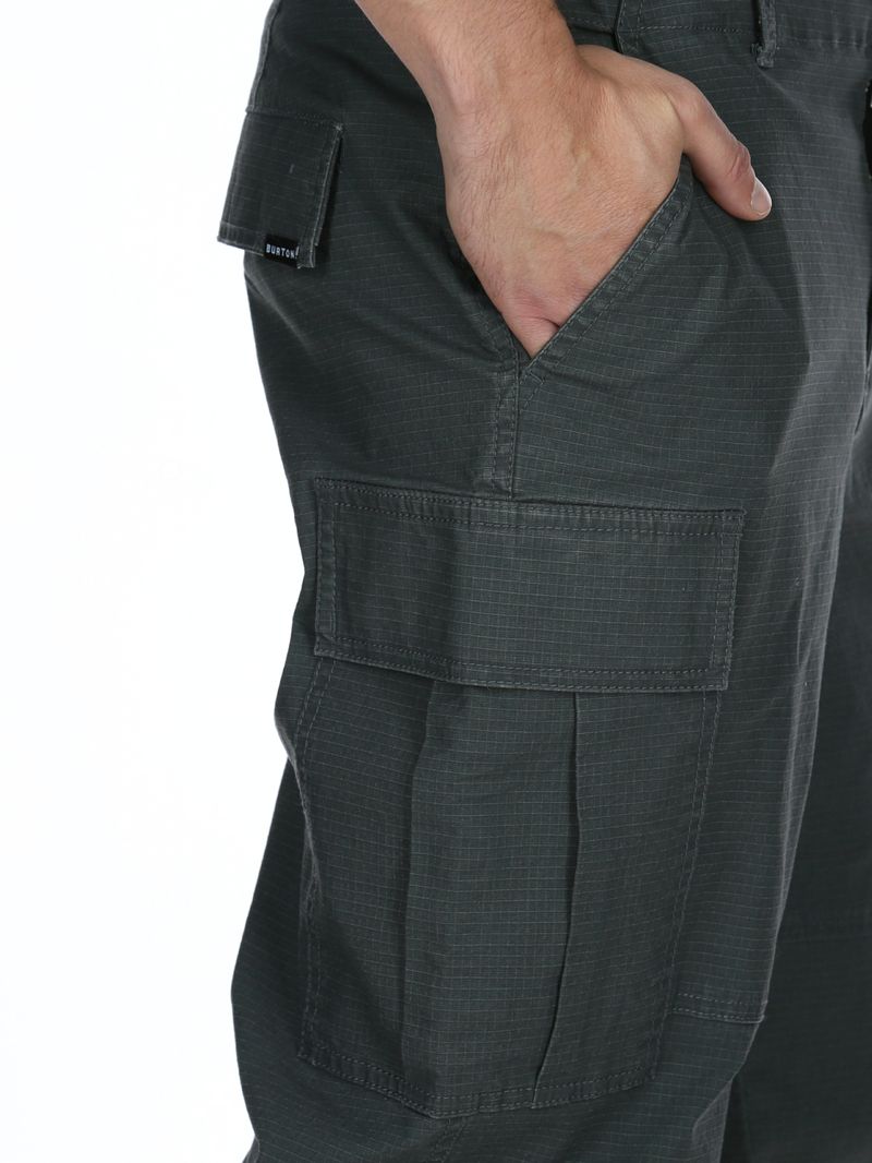 Pantalon-Hombre-Cargo-Gris-Burton
