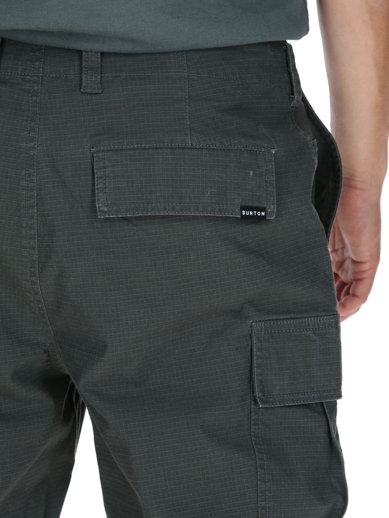 Pantalon-Hombre-Cargo-Gris-Burton