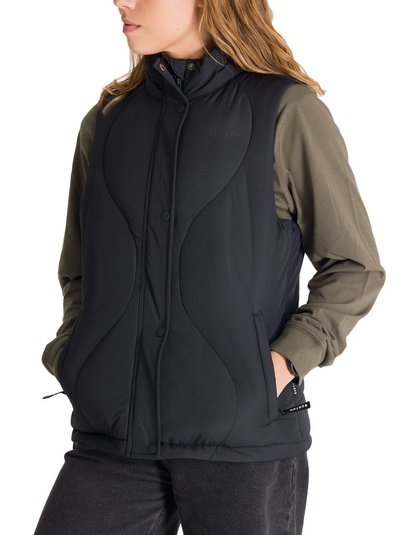 Chaqueta-Mujer-Ripstop-Vest-Gris-Burton