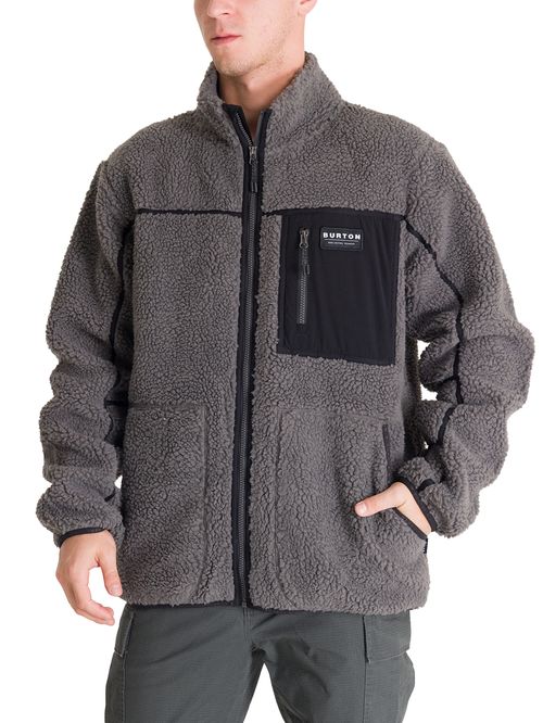 Polar Hombre Sherpa Bonded Gris Burton