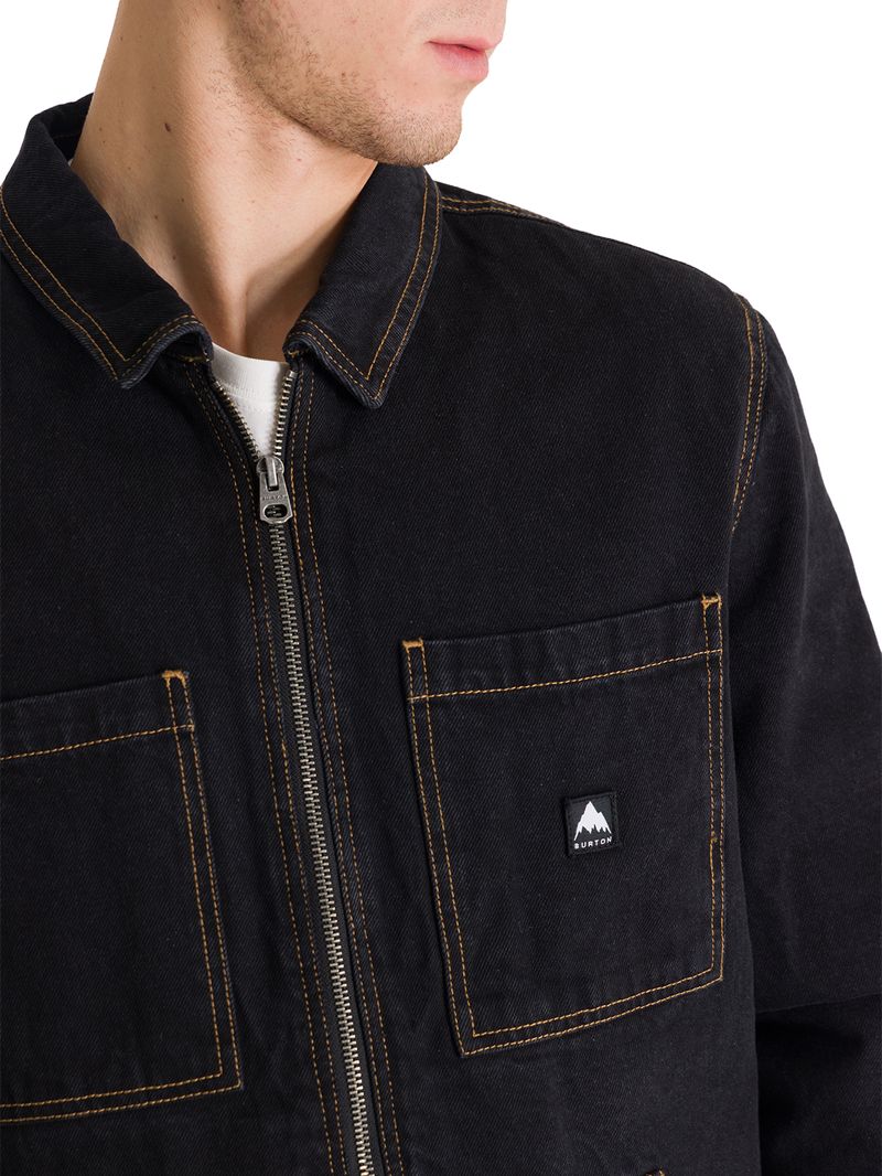 Chaqueta-Hombre-Denim-Jacket-Gris-Burton