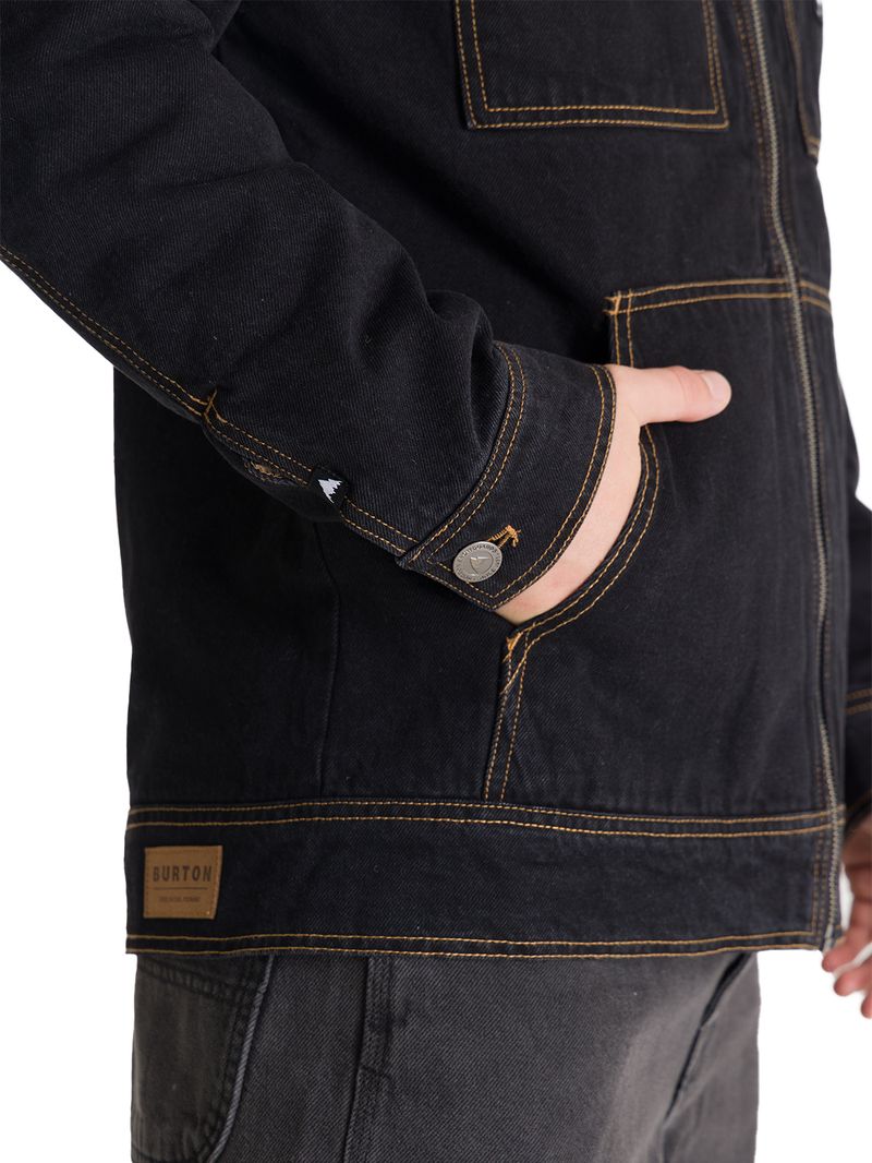Chaqueta-Hombre-Denim-Jacket-Gris-Burton