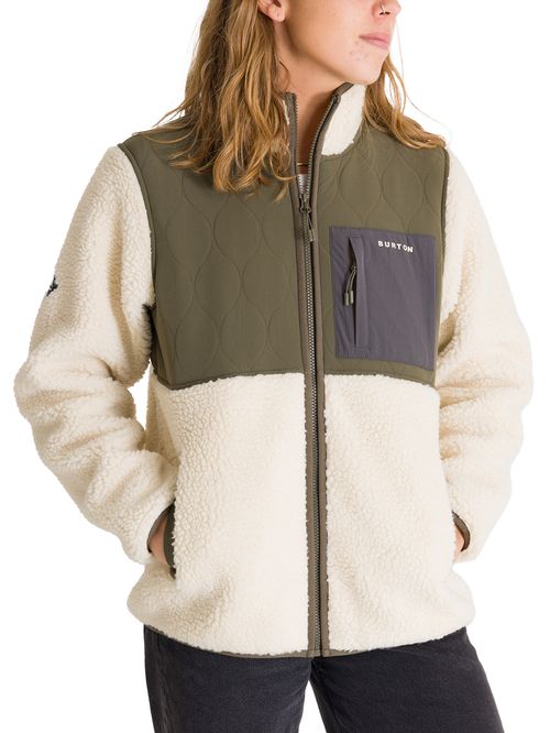 Polar Mujer Sherpa Block Bond Beige Burton