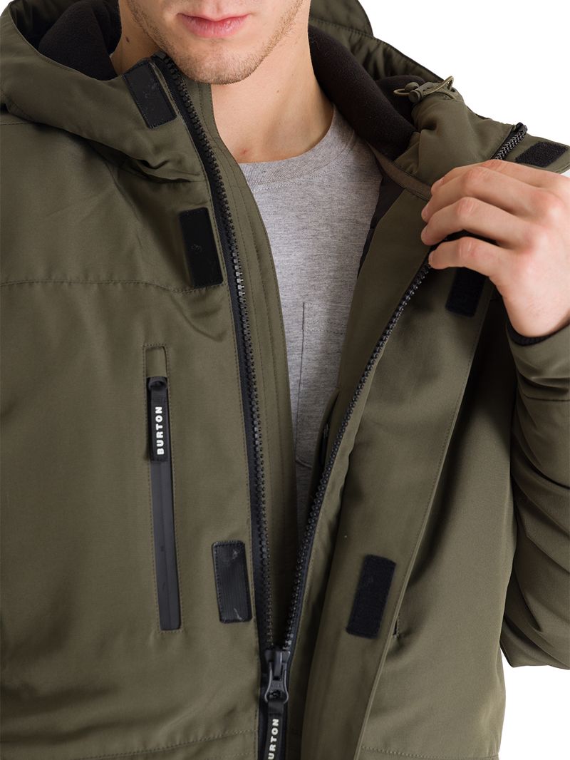 Parka-Hombre-Utility-Verde-Burton