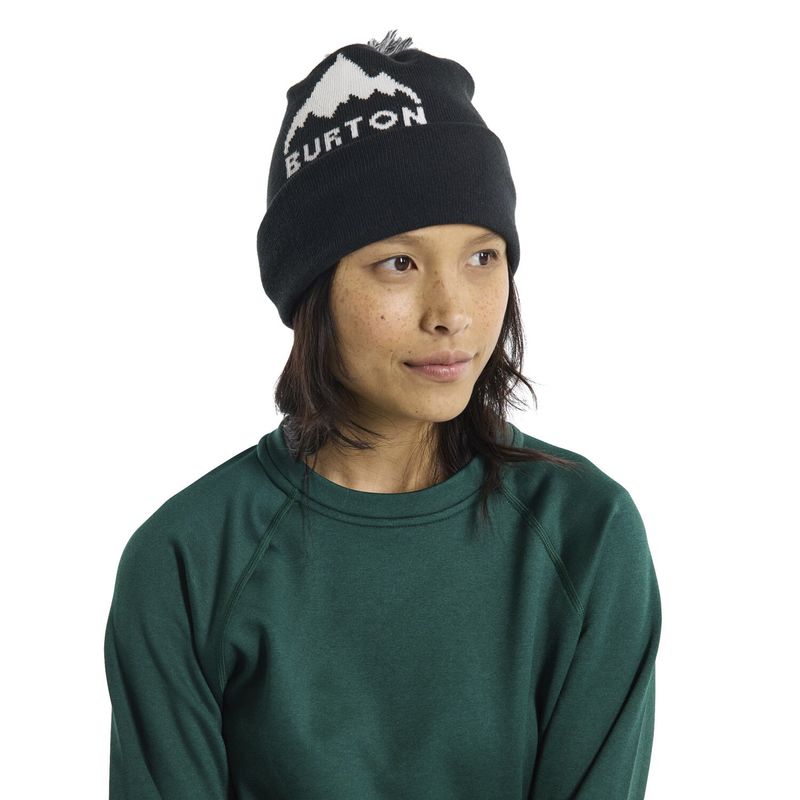 Gorro-Recycled-Trope-Logo-Negro-Burton