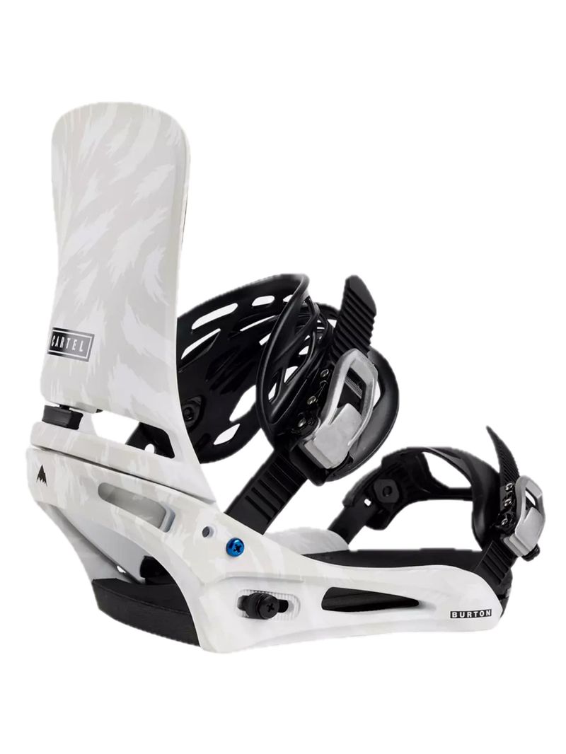 Fijación Snowboard Cartel Gris Burton