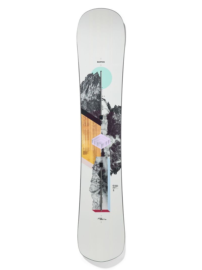 Tabla de Snowboard Mujer Hideaway Morado Burton