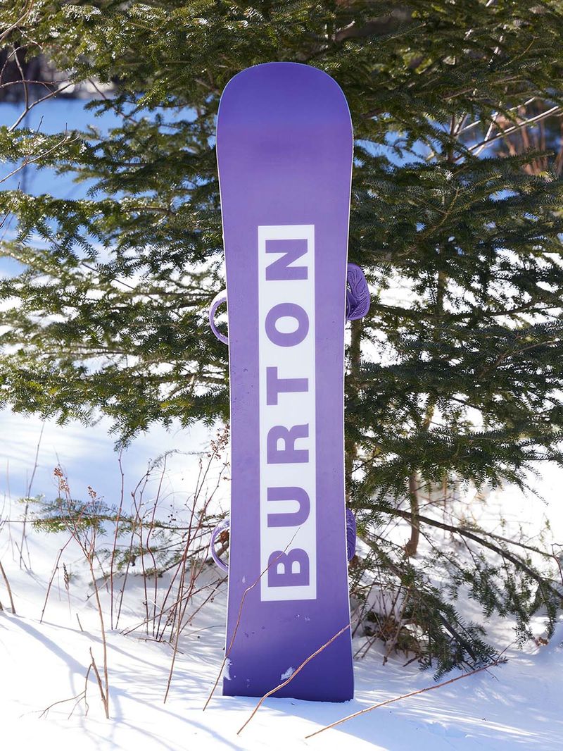 Tabla de Snowboard Mujer Hideaway Morado Burton
