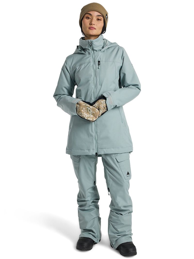 Parka-Nieve-Mujer-Lelah-Verde-Burton