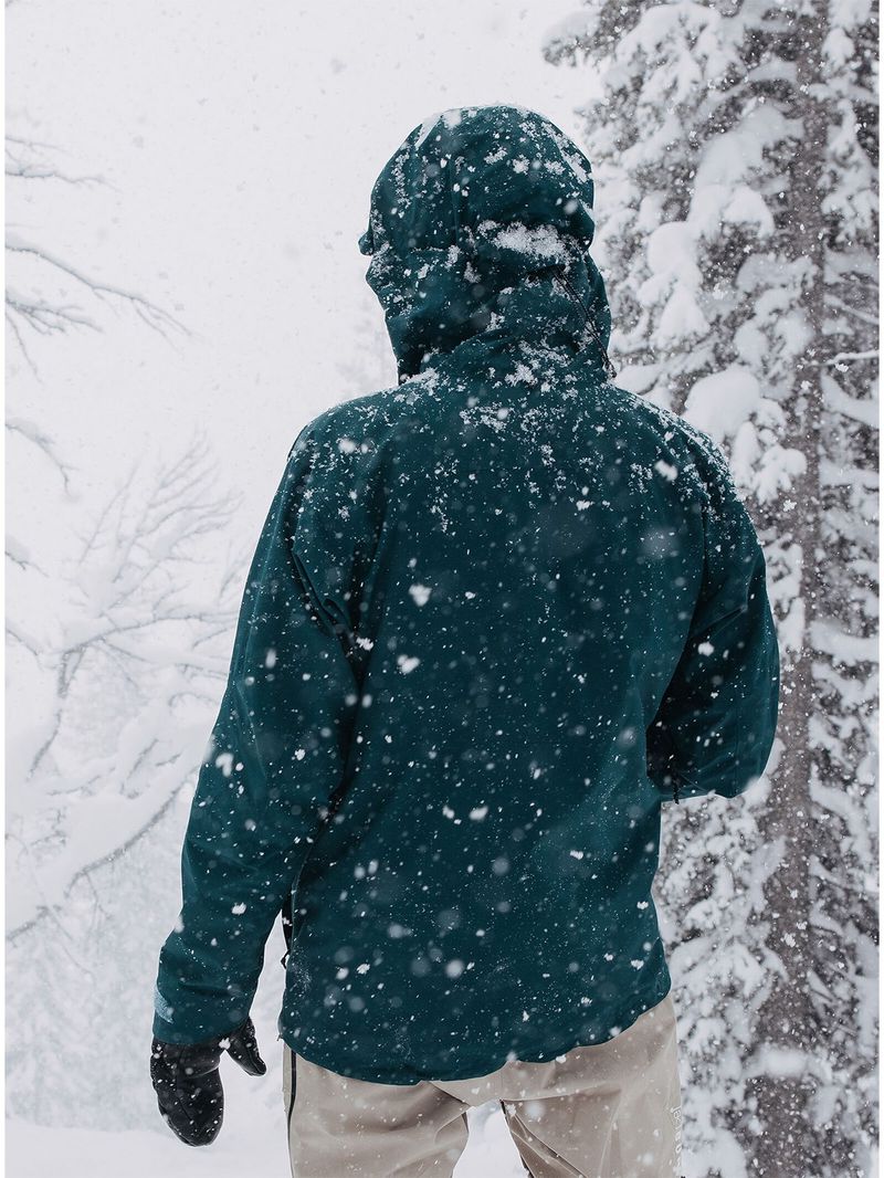 Parka-Nieve-Hombre-Gore-Cyclic-Verde-Burton