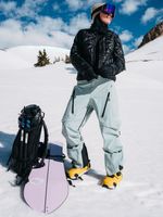 Pantalon-de-nieve-Mujer-Society-Verde-Burton