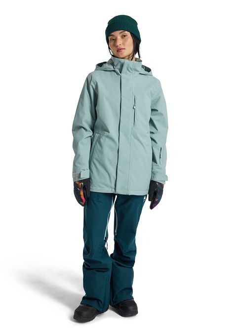Parka Nieve Mujer Jet Ridge Verde Burton