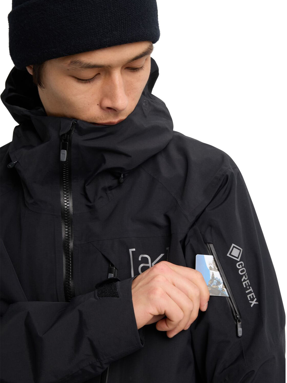 BURTON AK CYCLIC GORE-TEX JK・GORE-TEX Parka Nieve Hombre [Ak] Cyclic Gore Negro Burton-Burton Chile