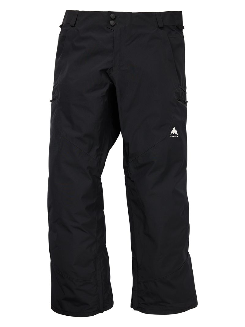 Pantalon de nieve Hombre Reserve Goretex 2 Pt Negro Burton