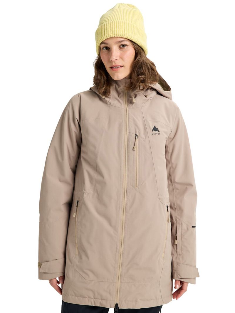 Parka nieve Mujer Reserve 2L Insulat Café Burton