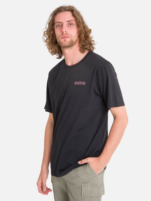 Polera m/c Hombre Vermont Negro Burton