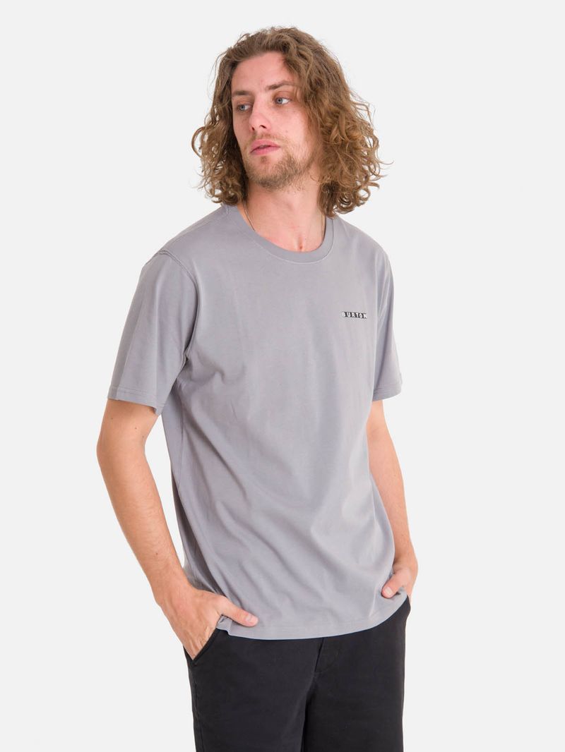 Polera m/c Hombre Skull tee Gris Burton