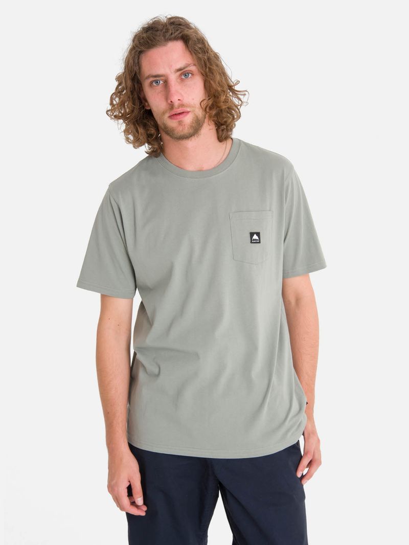 Polera-m-c-Hombre-Colfax-tee-Verde-Burton