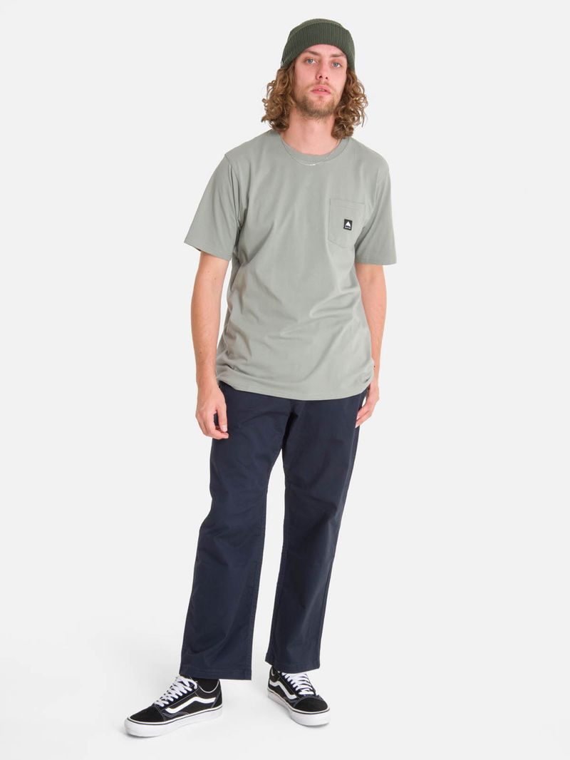 Polera-m-c-Hombre-Colfax-tee-Verde-Burton