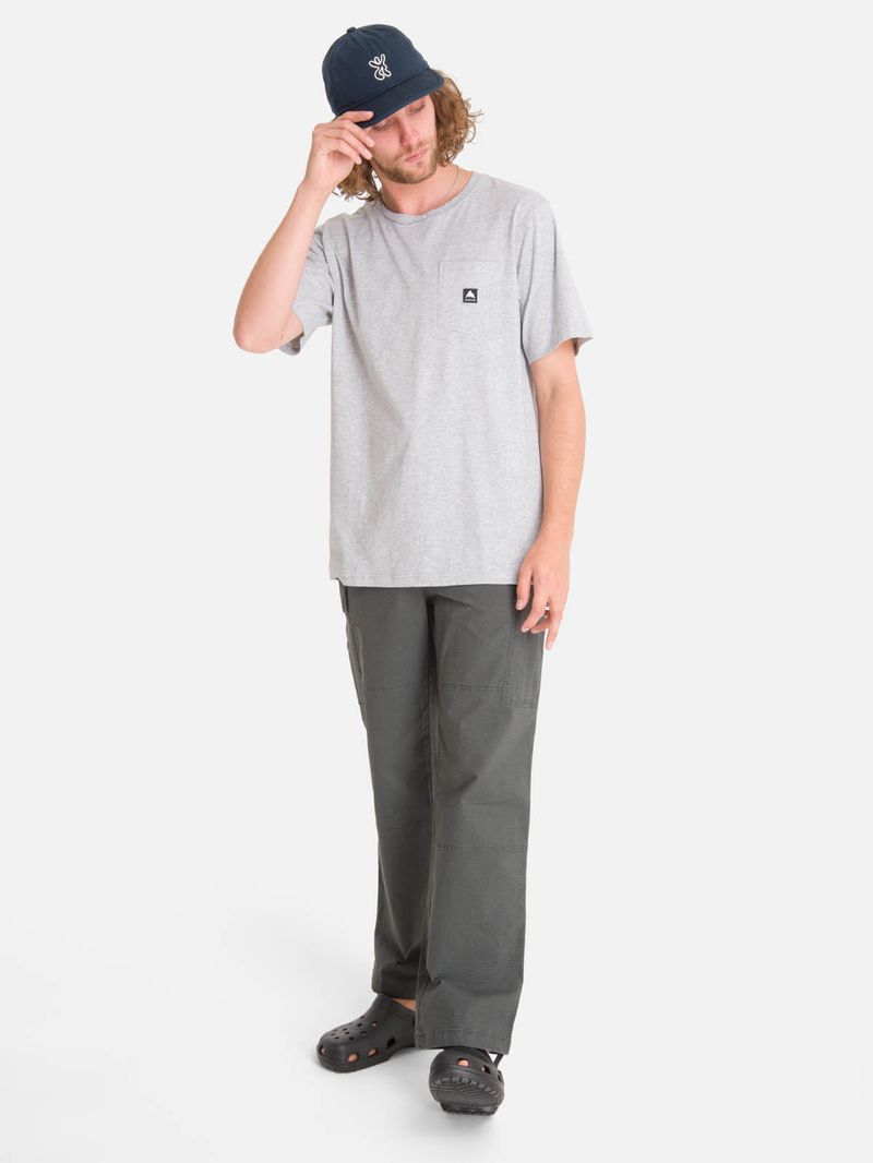 Polera m/c Hombre Colfax tee Gris Burton