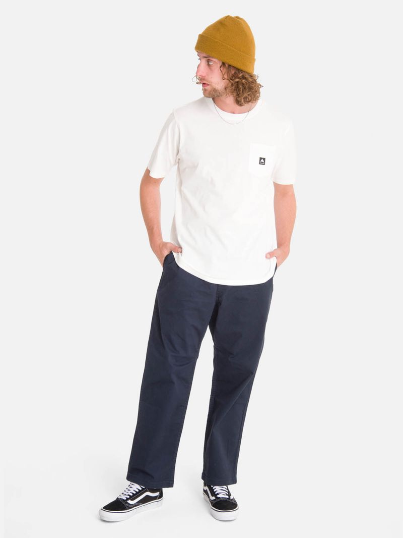 Polera m/c Hombre Colfax tee Blanco Burton