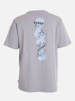 Polera m/c Hombre Skull tee Gris Burton