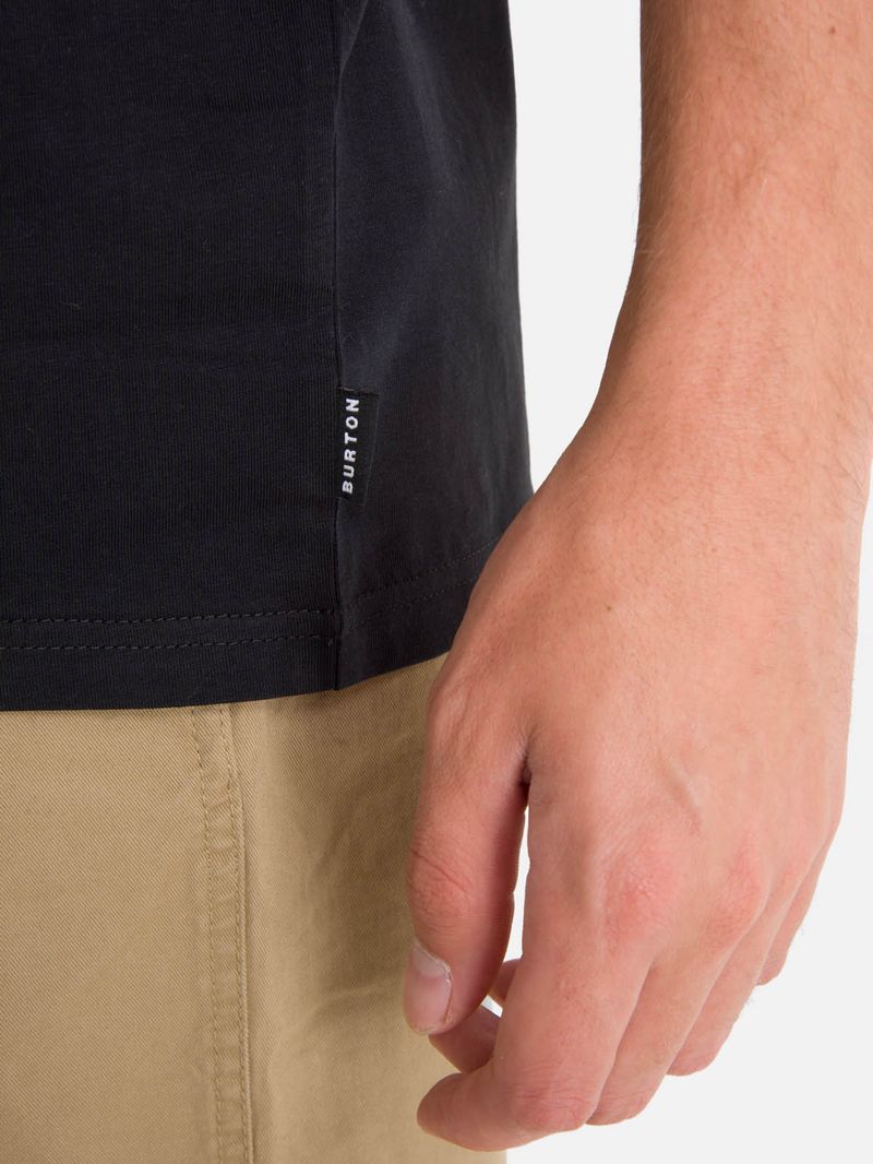 Polera-m-c-Hombre-Colfax-tee-Negro-Burton