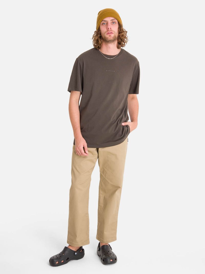 Polera m/c Hombre Essential Negro Burton