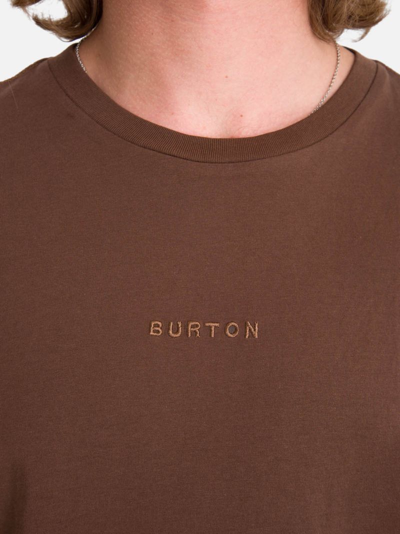 Polera m/c Hombre Essential Café Burton