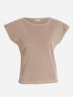 Polera m/c Mujer Essential Café Burton