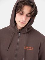 Poleron Hombre Landmark Full Zip Café Burton
