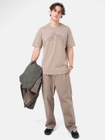 Polera M/C Hombre Mountain Stamp Beige Burton