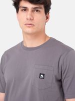 Polera M/C Hombre Colfax Gris Burton