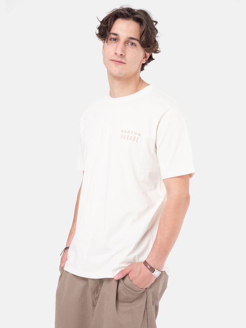 Polera M/C Hombre Trace Blanco Burton