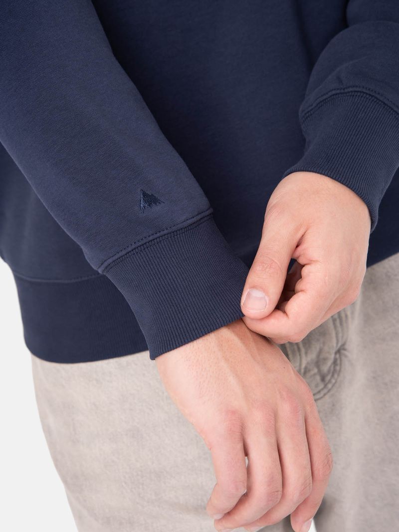 Poleron Hombre Basic Crew Azul Burton