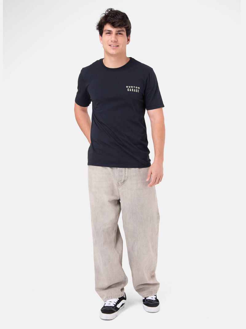 Polera M/C Hombre Trace Gris Burton