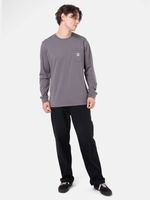 Polera M/L Hombre Colfax Gris Burton