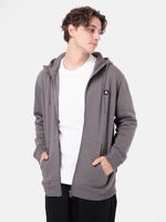 Poleron Hombre Emblem Full Zip Gris Burton