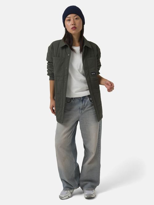 Chaqueta Hombre Quilted Verde Burton