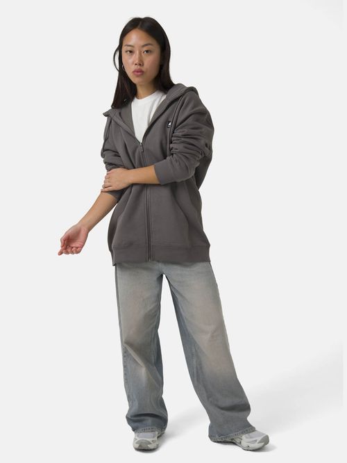 Poleron Hombre Emblem Full Zip Gris Burton