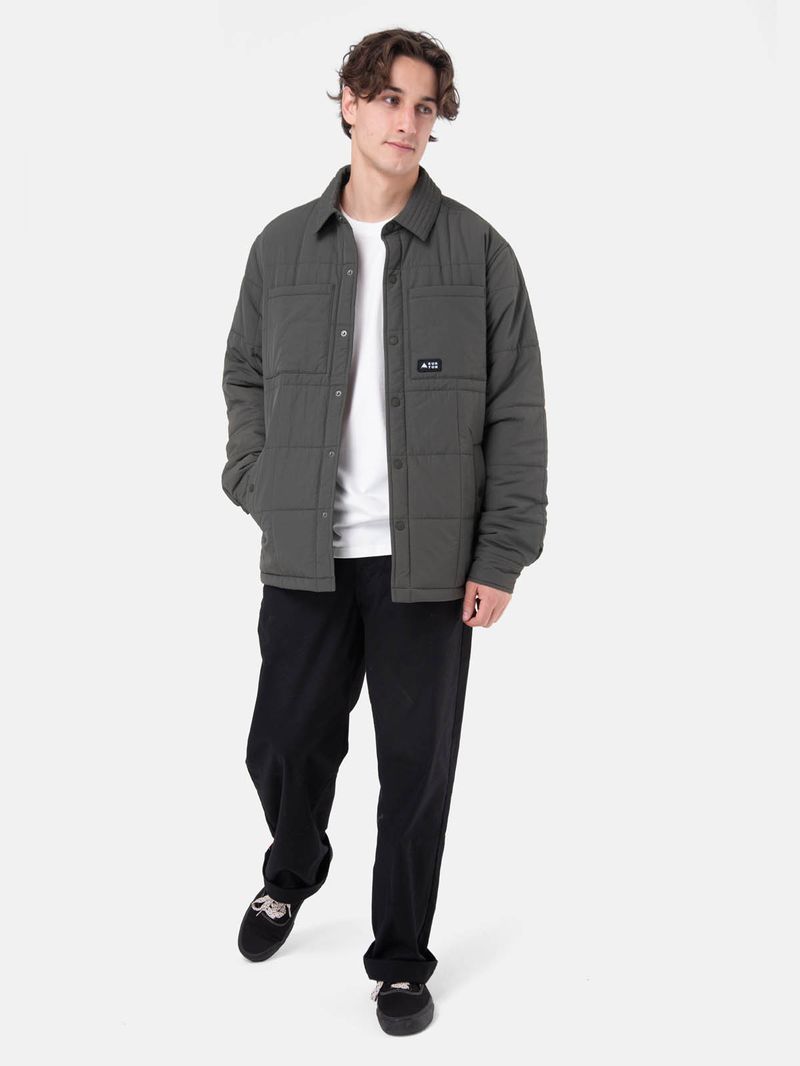 Chaqueta Hombre Quilted Verde Burton