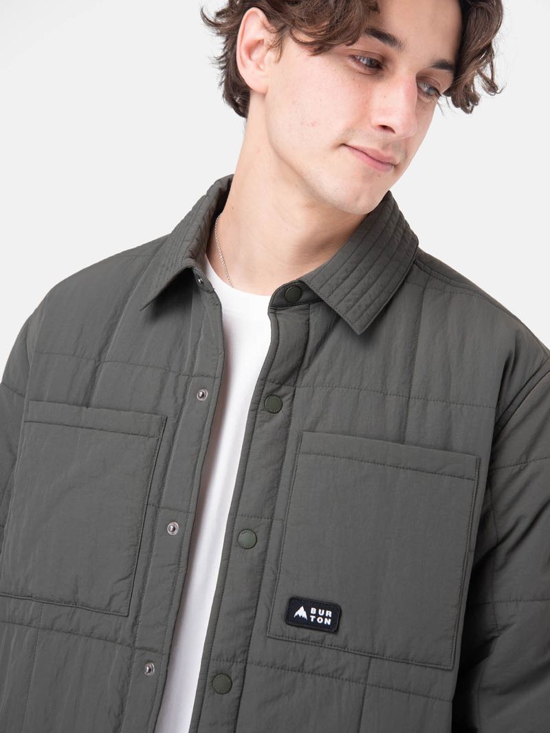 Chaqueta Hombre Quilted Verde Burton