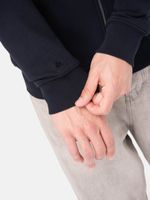 Poleron Hombre Emblem Full Zip Gris Oscuro Burton